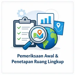 Kaji awal dan penetapan ruang lingkup